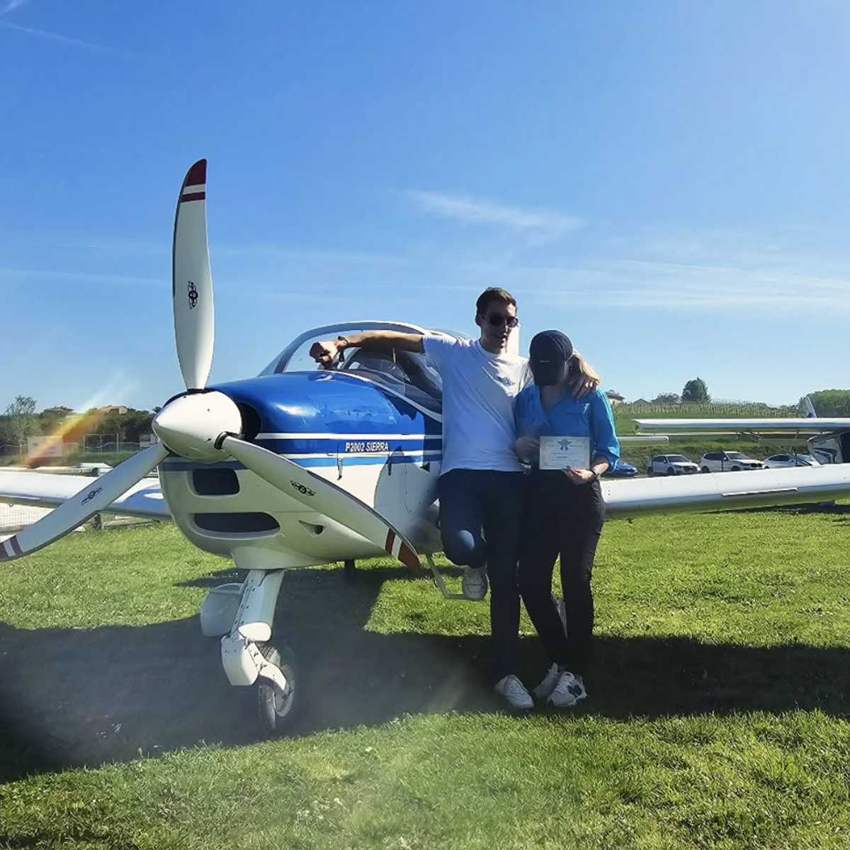 esperienza di volo vola in compagnia in piemonte